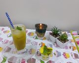 A picture of step 4 of Raw mango mint sharbat.