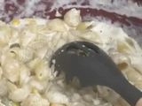 مكرونة بالكريمة والدجاج