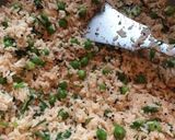 A picture of step 5 of Benarasi Chuda Matar.
