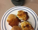 A picture of step 8 of Pizza BombsPizza dough filled with cheese and pizza sauce in round shape.