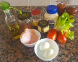 Foto del paso 1 de la receta: Huevos rellenos, con ensalada fresca #recetariocamino