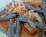 Foto del passaggio 4 della ricetta Fusilli al ferretto (grano arso) con verze