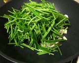 炒水蓮的食譜步驟2照片