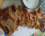 A picture of step 8 of Puran Poli.