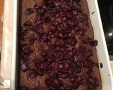 Meggyes-mákos süti csokival recept fázis 6 fotója