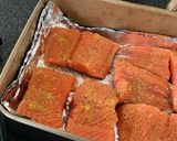 A picture of step 2 of Yogurt salmon.