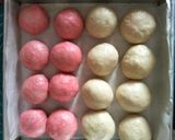 Foto langkah ke 8 dari resep Roti Sobek Merah Putih (Metode Autolisis).