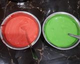 Foto langkah ke 3 dari resep Cake pelangi.
