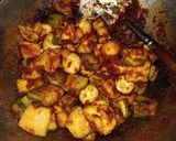 Foto langkah ke 3 dari resep Balado Terong, Telur Puyuh, dan Tahu.