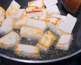A picture of step 1 of Paneer lababdar with tomato gravy.