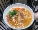 Hình bước làm 5 của món Bánh canh gà nấm :):)