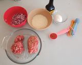 Foto del paso 11 de la receta: Puré de guisantes con menta y filete de hamburguesa