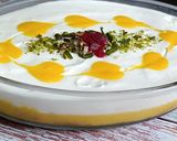 A picture of step 7 of Mango Trifle Pudding.
