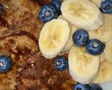 Hình bước làm 2 của món Pancake yến mạch