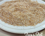 A picture of step 4 of Amaranth Popcorn.