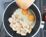 รูปขั้นตอนการทำที่ 3 ของ (คลีน)ข้าวผัดผัก3สีอกไก่ ไร้น้ำมัน