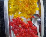 A picture of step 2 of Tutti frutti recipe.