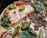 Foto del paso 8 de la receta: Salmón con lentejas cremosas al curry