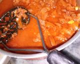 A picture of step 5 of Chanay ki dal karahi.