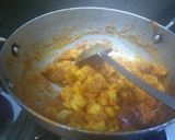 बेसन गट्टे की सब्जी (Besan Gatte ki Sabzi Recipe in Hindi) रेसिपी चरण 3 फोटो