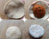 A picture of step 3 of Sattu Stuffed Paratha.