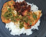 Foto langkah ke 3 dari resep Ayam Geprek Cabe Ijo.