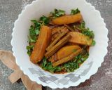 A picture of step 9 of Drumstick aloo curry.