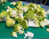A picture of step 2 of Creamy romanesco pasta without cream 😍 SO GOOD.
