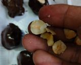 A picture of step 4 of Ferrero rocher dates.