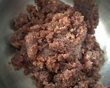 A picture of step 3 of Bread Halwa with stuffed ice cream.