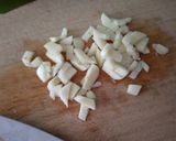 Csicseriborsó krémleves szezámmagos masnival recept fázis 1 fotója