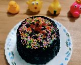 A picture of step 5 of Decadent Chocolate Cake.