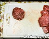 Foto del passaggio 1 della ricetta Filetto di Manzo Sous-Vide con Mazze di Tamburo e Castagne