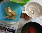 Foto langkah ke 1 dari resep Bolu Pisang Topping Keju.