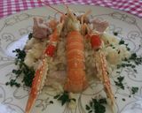 Foto del passaggio 4 della ricetta Risotto a spasso con tonno e scampo