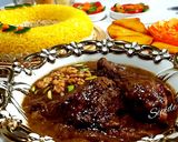 عکس مرحله 1 از دستور فسنجان مرغ