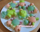 Foto langkah ke 7 dari resep Bolu Kukus Karakter.