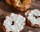 A picture of step 2 of 15 mins High Protein Pizza Bagel.