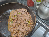 Carne con huevo, espectacular receta