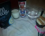 A picture of step 1 of Rice Pudding.