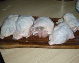 Töltött csirkecomb Air Fryerben recept fázis 8 fotója