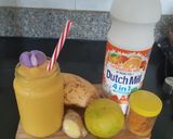 รูปขั้นตอนการทำที่ 3 ของ Golden Mango Smoothie 3 Ways มะม่วงปั่นผงขมิ้น 3 สูตร