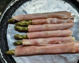 Foto del paso 1 de la receta: Espárragos al horno, gratinados