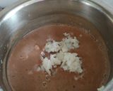 A picture of step 5 of Poha chocolate magic 🍫🍫.