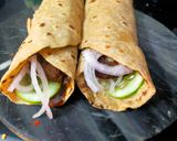 A picture of step 2 of Falafel Roll.