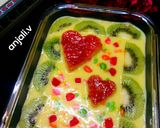 A picture of step 3 of Old Fashioned Bread Custard pudding.
