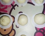 Foto langkah ke 3 dari resep Bakpao Isi Cokelat Kurma (No Mixer).