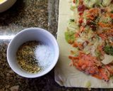 Foto del paso 3 de la receta: Arrollado de verduras rápido y sencillo