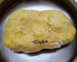 A picture of step 1 of Radish poori Murauri.