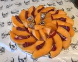 Une image de l'étape 7 de Melon à la coppa et pancetta.